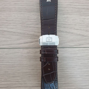 모리스라크로와 아이콘 42mm용 가죽 레더 밴드 스트랩