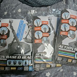 건담 액션베이스 1 블랙 미개봉 3개 일괄 판매해요