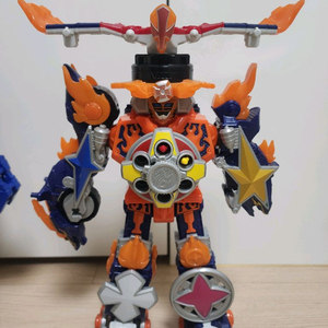 파워레인저 닌자포스 닌자킹 볼케이노킹 바이슨킹 라이언엠페러 스타소드건 닌자제일검 엘리펀트닌자 다이노닌자