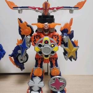 파워레인저 닌자포스 닌자킹 볼케이노킹 바이슨킹 라이언엠페러 스타소드건 닌자제일검 엘리펀트닌자 다이노닌자