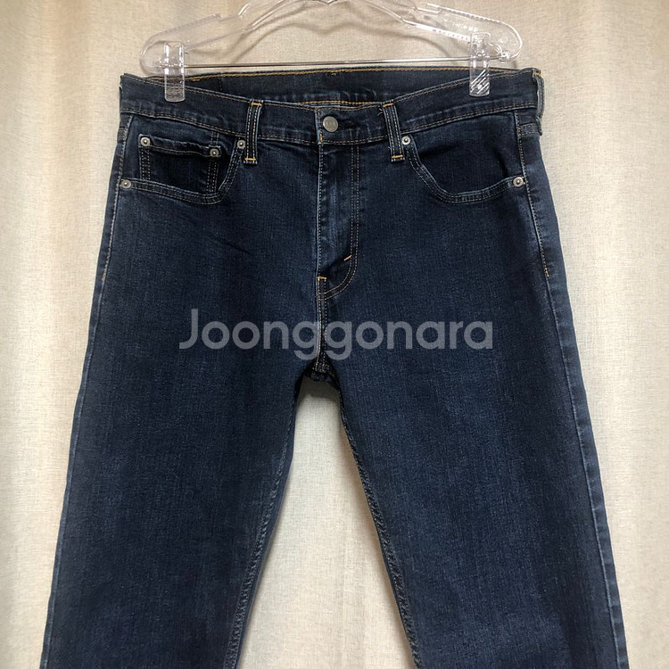 리바이스 502 레귤러 테이퍼드 데님 팬츠 W33--1