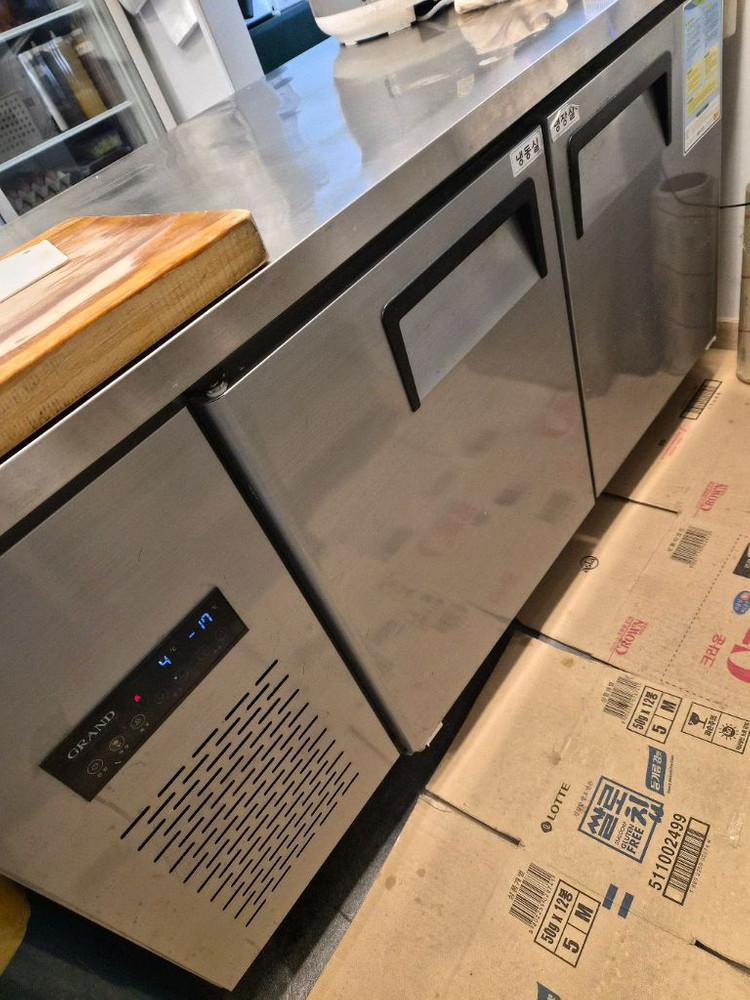 라셀르 숙성고 및 우성 냉장냉동고 린나이 튀김기--1