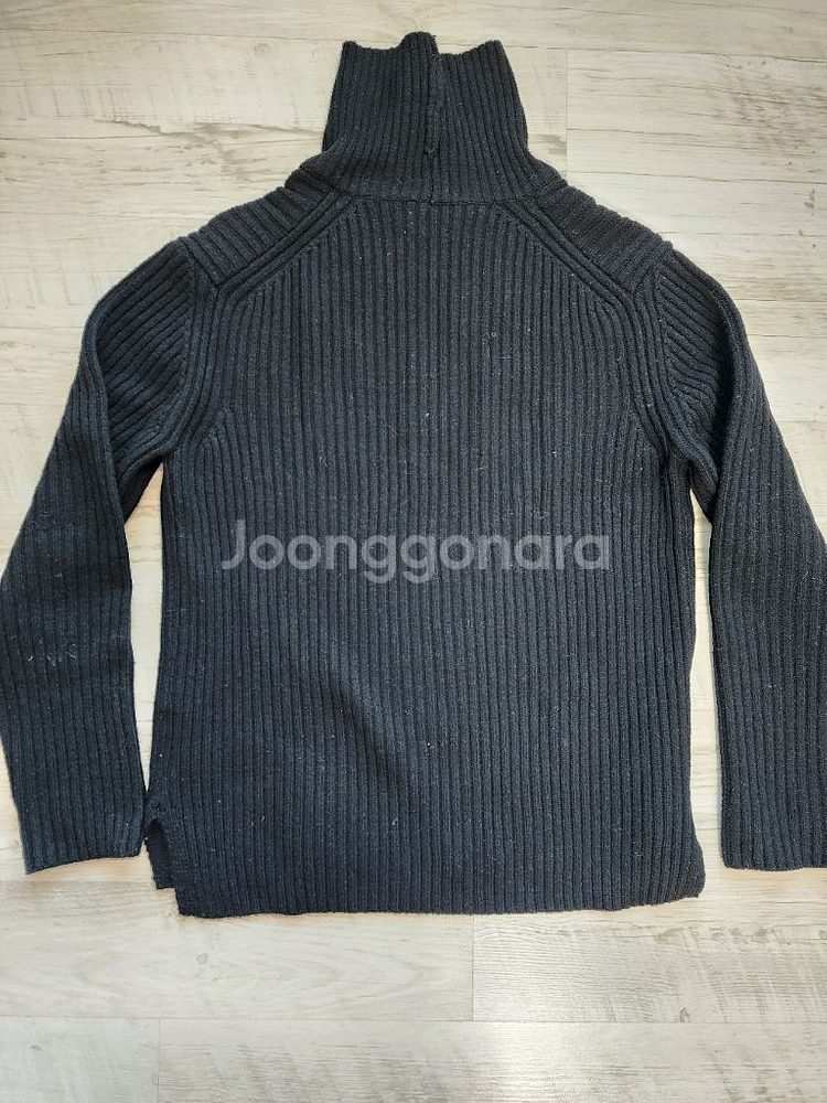 STUDIO TOMBOY 톰보이 울 터틀넥. 100~105 블랙 목티셔츠--1