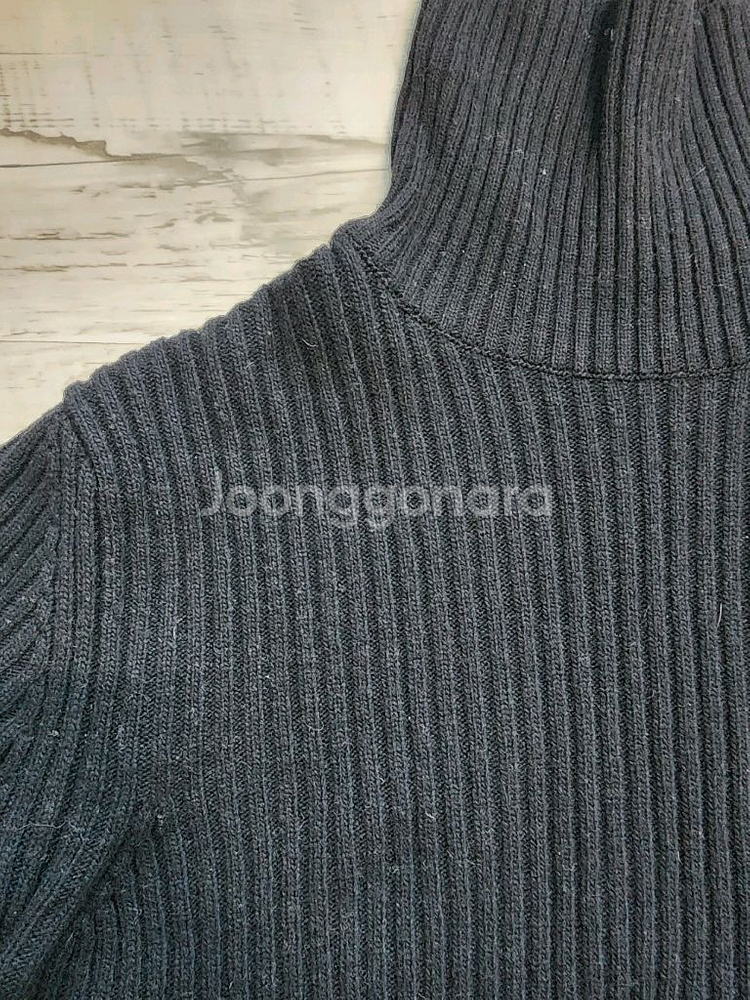 STUDIO TOMBOY 톰보이 울 터틀넥. 100~105 블랙 목티셔츠--3