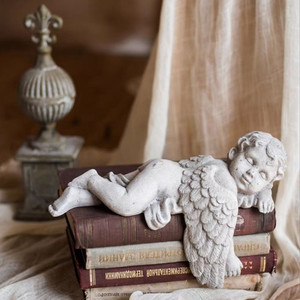 새상품)잠자는 엔젤 천사 인테리어 조형물 장식 소품
