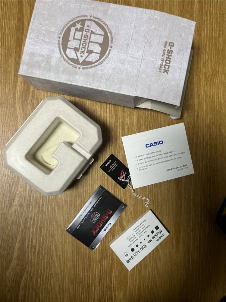 지샥 DW-5040PG-1DR 40주년 미사용--1