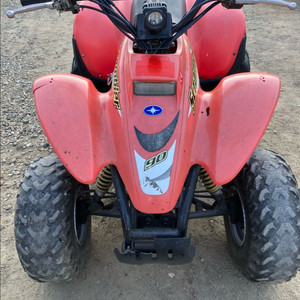 미국 폴라리스 스크램블 90 atv 사발이