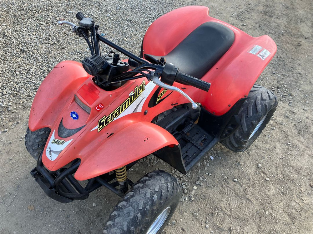 미국 폴라리스 스크램블 90 atv 사발이 이미지