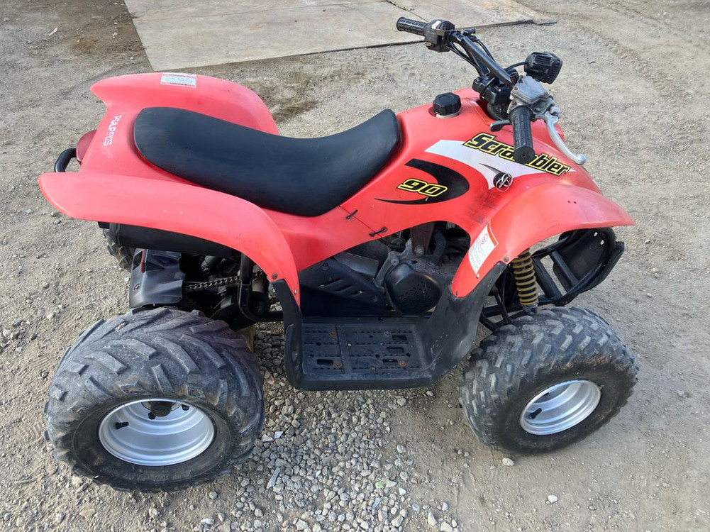 미국 폴라리스 스크램블 90 atv 사발이 이미지