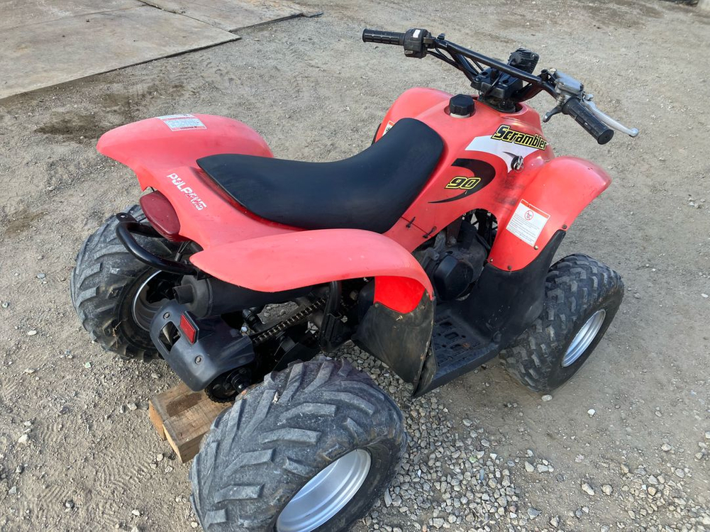 미국 폴라리스 스크램블 90 atv 사발이 이미지