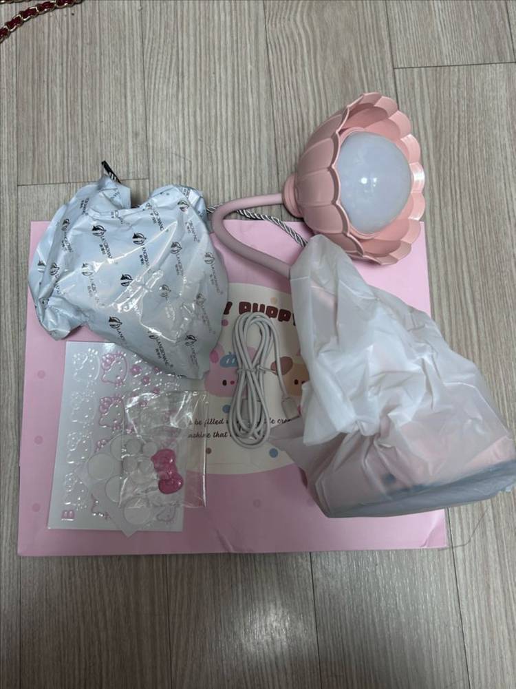 키티 터치 무드등--7