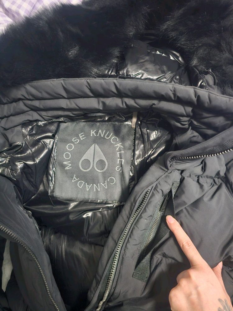무스너클 롱패딩 xs사이즈 이미지