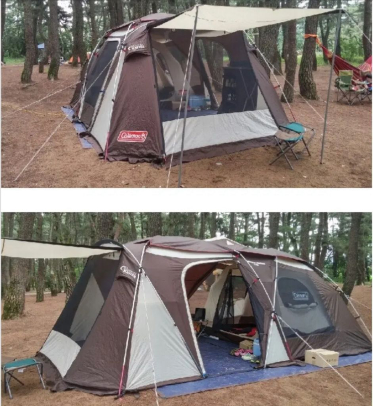 콜맨 웨더마스터 2룸 하우스 텐트 차박 캠핑텐트--2