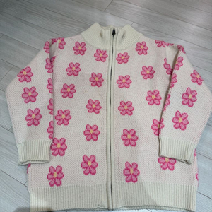 메르시유 플라워 집업 니트, 보보쇼즈, 미미씨엘, 히로, 런레빗, 베네베네, 이미지