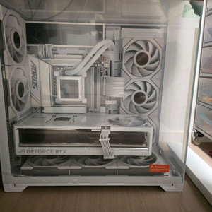 화이트셋업 9800x3d,5090 아스트랄 화이트 완본체