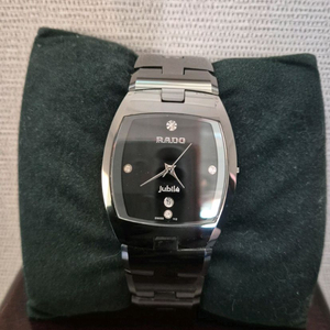 RADO Jubile 세라믹 블랙시계 (남녀공용)