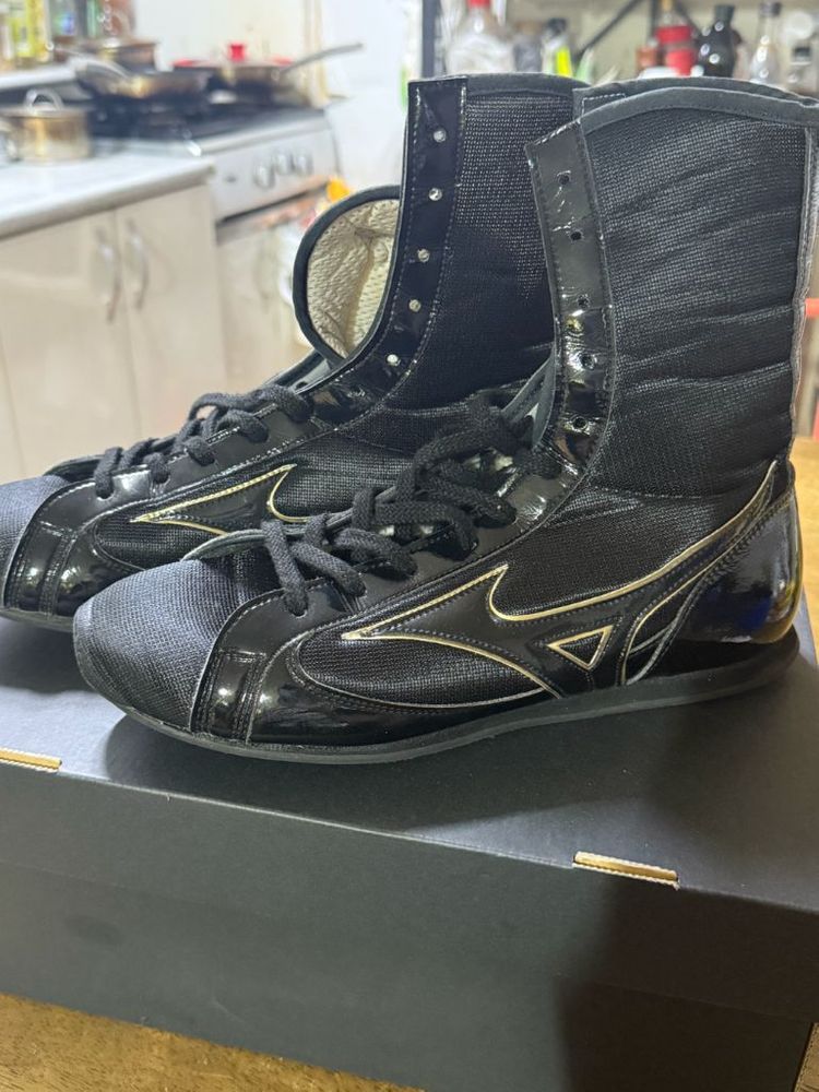 미즈노 복싱화 블랙 하이탑 255 이미지