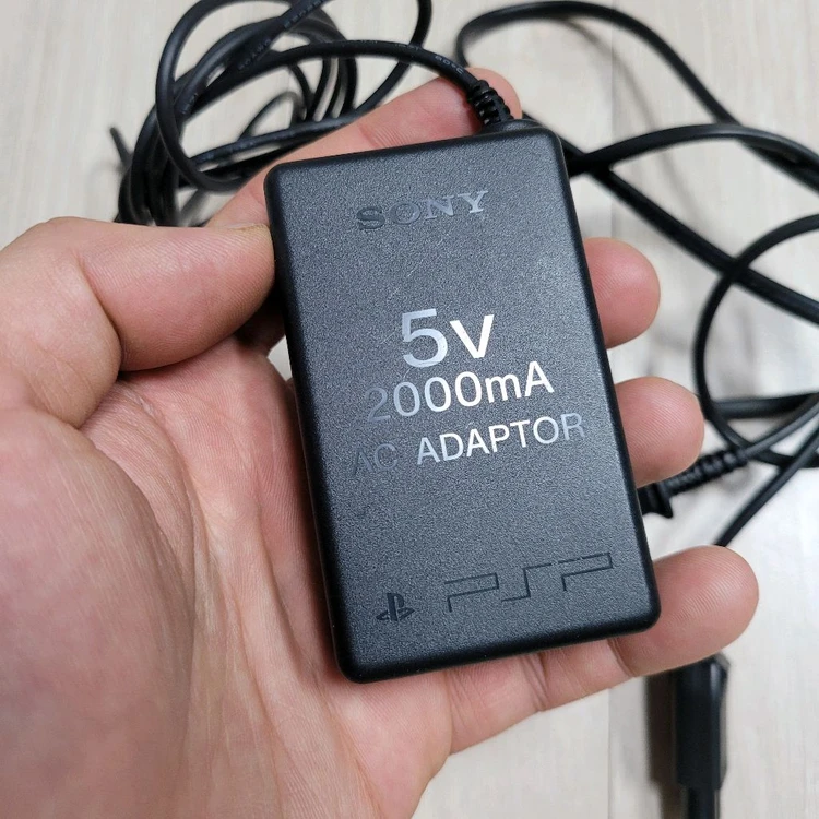 소니 PSP-1000 정품 충전기 어댑터 이미지