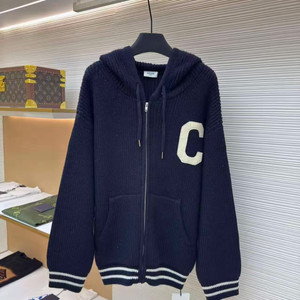 [셀린;느] 새상품 / 니트후드집업 / M (약 여성 66 사이즈)