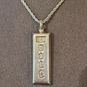 잉곳 925실버 빈티지 펜던트 목걸이 #1