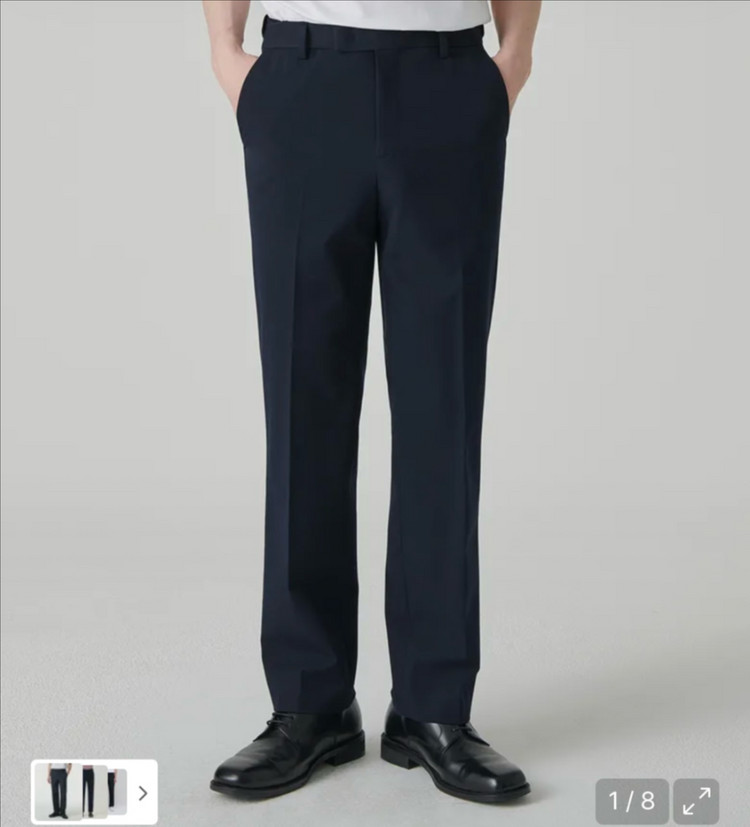 무탠다드 네이비 셋업 일괄판매(사이즈 2xl,34)--2