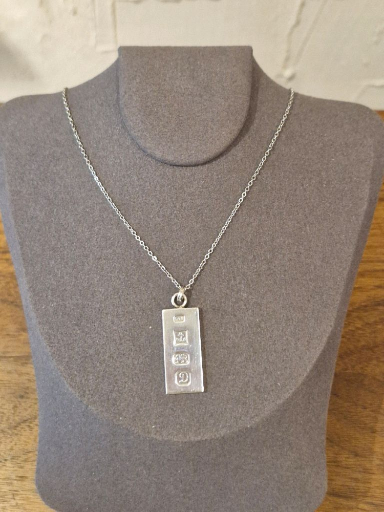 잉곳 925실버 빈티지 펜던트 목걸이 #3--2