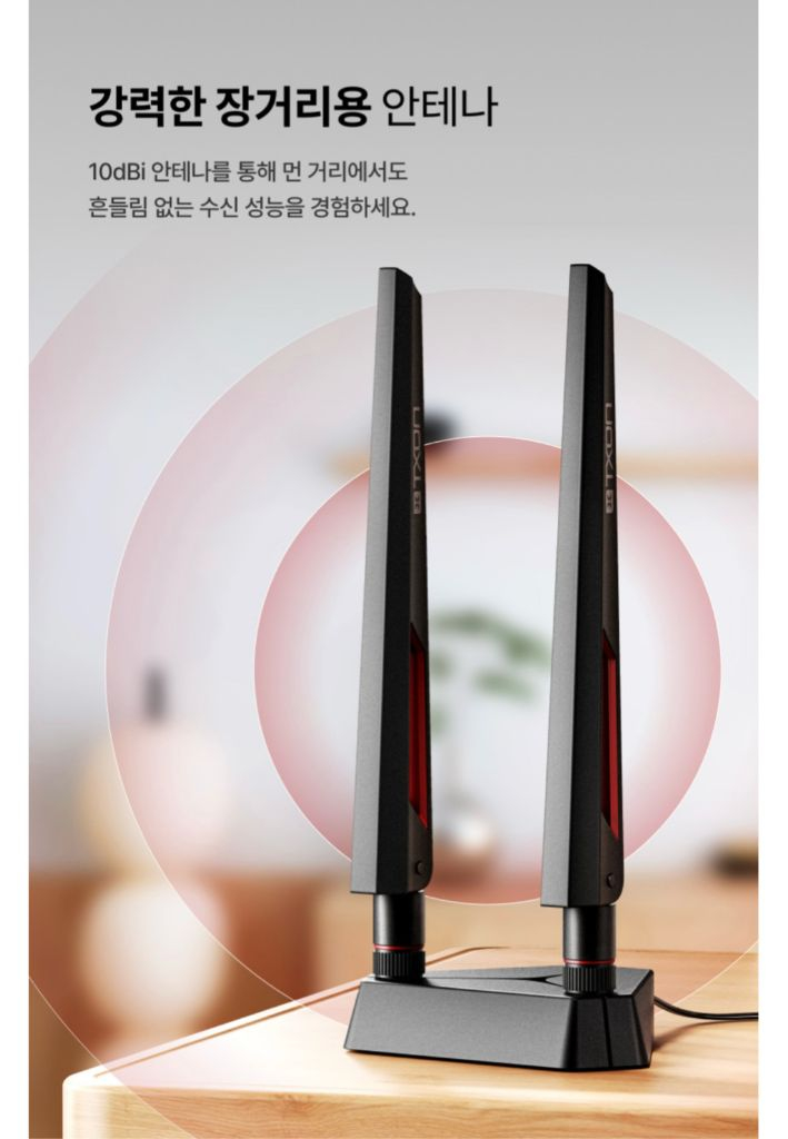 공유기 외장 안테나 (10dBi 신호 증폭) 판매합니다.--5