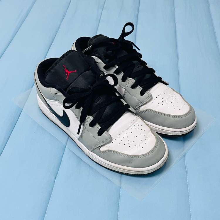 나이키 조던1 라이트 스모크 그레이GS 로우 스니커즈--2
