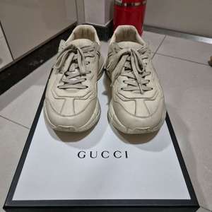 구찌 라이톤 스니커즈 아이보리