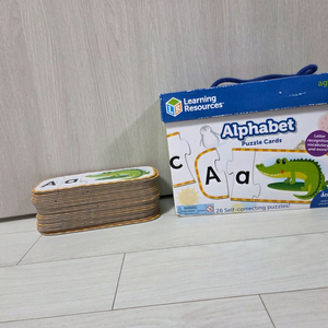 러닝리소스 알파벳 대소문자 퍼즐카드