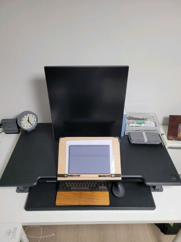 [판매] 렌데스크 전동 와이드 스탠딩 책상(모션데스크)--2