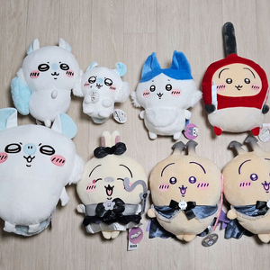 (새상품) 정품 치이카와 중형 대형 인형 누이 우사기 하치와레 모몽가 이미지