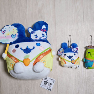 새상품 일본현지정품 다마고치 미미치 구치파치 주댕치 축제 중형 키링 인형 이미지