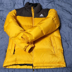 <노랑.빨강 일괄4만원> 아디다스 S (85) 오리털 숏패딩