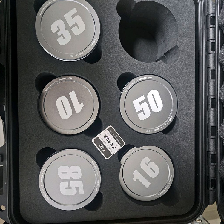 (미사용 새제품) 7Artisans Hope 시네 렌즈 5종 세트 - 소니 E마운트 (10/16/35/50/85mm--1