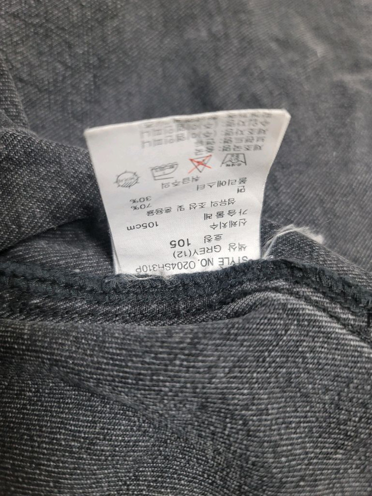 ANDEW 오버핏 데님 흑청 트러커자켓 105사이즈 상태굿--5