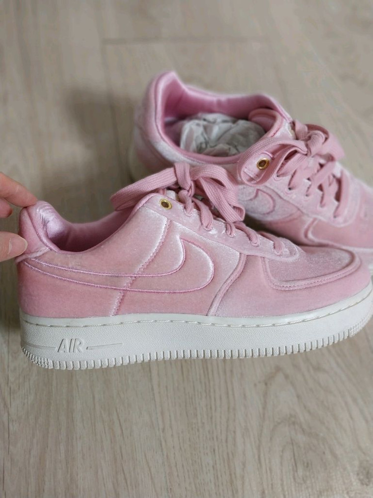 나이키에어포스1 벨벳핑크--2
