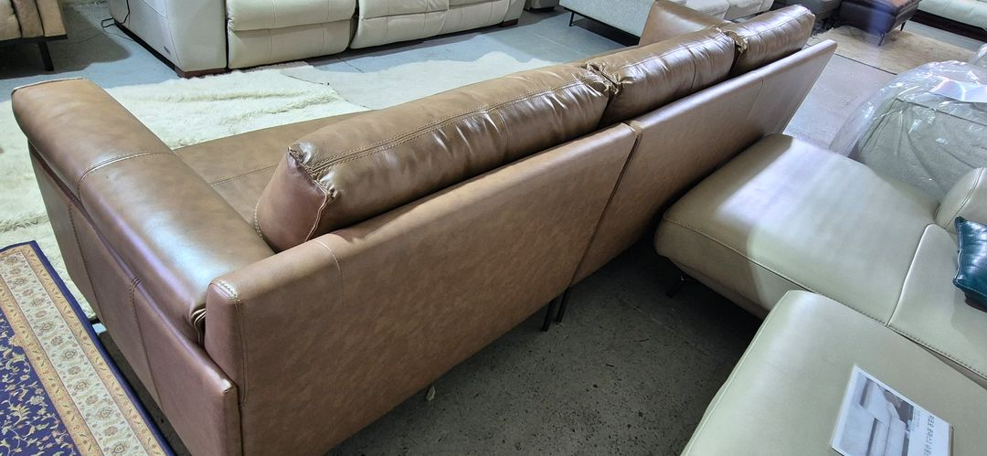 까사미아 4인 천연가죽 소파쇼파 서울경기(근거리)무료배송--5