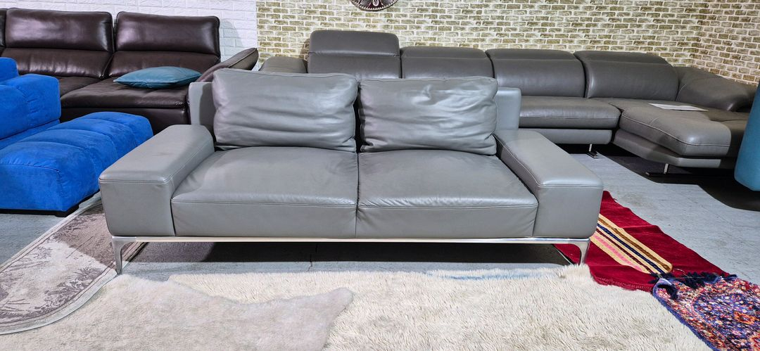 벤스 레나 이태리 마스트로또 천연가죽 3인소파쇼파 서울경기근거리 무료배송--1