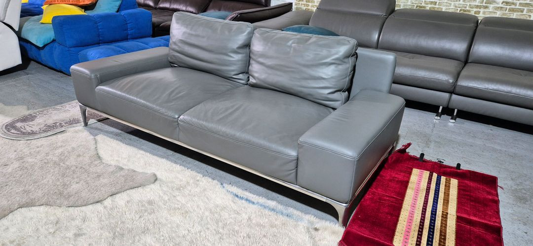 벤스 레나 이태리 마스트로또 천연가죽 3인소파쇼파 서울경기근거리 무료배송--2