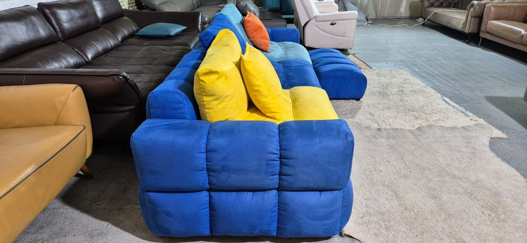 체리쉬 비스코프 아쿠아클린 4인 소파쇼파+스툴(드라이클리닝완료)--8