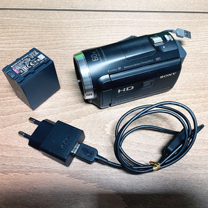 소니 SONY 핸디캠 캠코더 HDR-PJ675 새제품급 판매해요(대용량배터리추가)