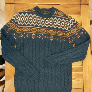 리바이스 노르딕 페어아일 니트 L 사이즈(105) 택포 29,000원