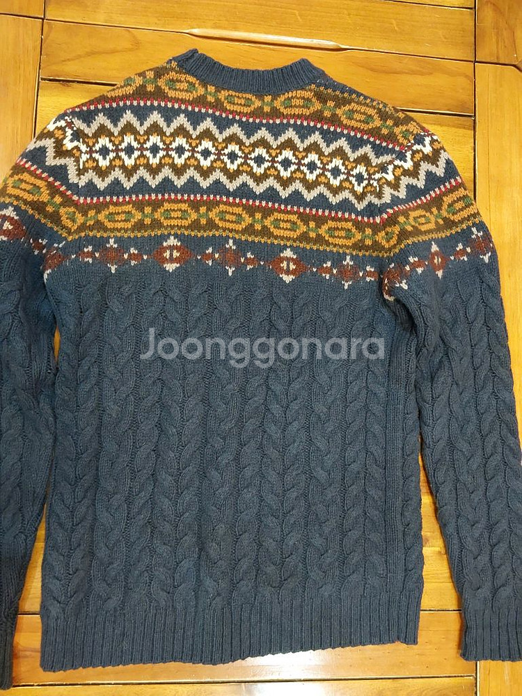 리바이스 노르딕 페어아일 니트 L 사이즈(105) 택포 29,000원--1