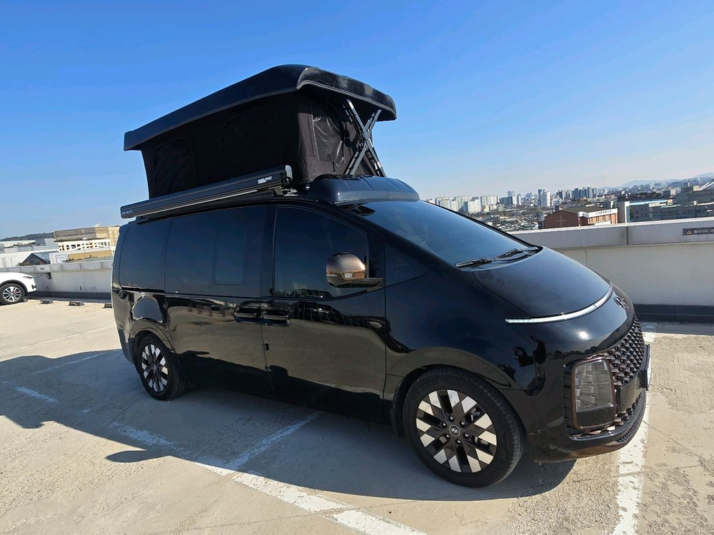 스타리아 4륜인스페이션 자동루프팍업 캠빙카--6