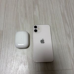 아이폰12 mini 화이트 128gb + 에어팟 프로 1세대
