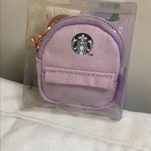 스타벅스 제주 수국 파우치 키 체인 새상품 이미지