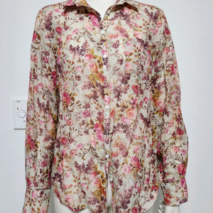 플로럴 블라우스, 자라 브라우스, 66, 새옷