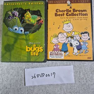 디즈니·피너츠 키즈 DVD 2장 묶음 | 벅스라이프 · 찰리브라운 이미지