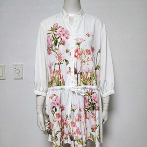 플라워 프린트 블라우스, 77, 거의새옷